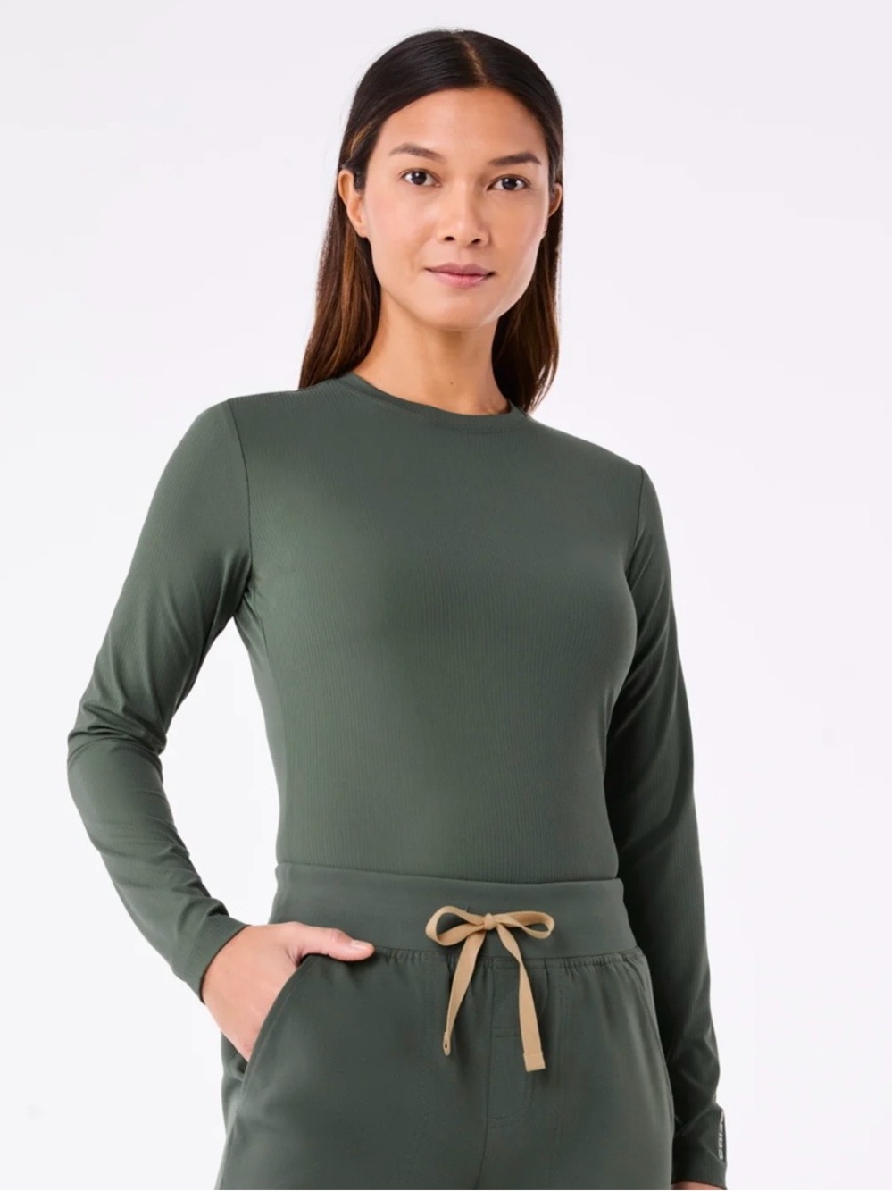 New with tags! Size XS
The Palmer Ribbed Long-Sleeve Underscrub by Figs.